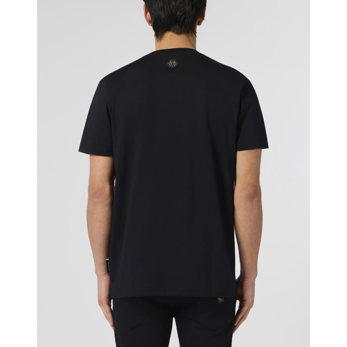 PHILIPP PLEIN Round Neck T-Shirt Baby Devil Small