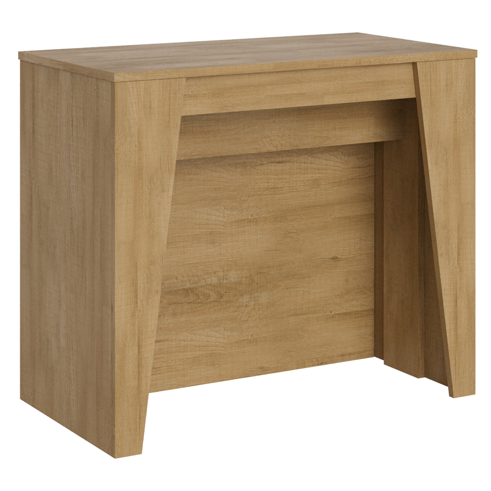 Consolle allungabile 90x48/296 cm Bakari Quercia Natura