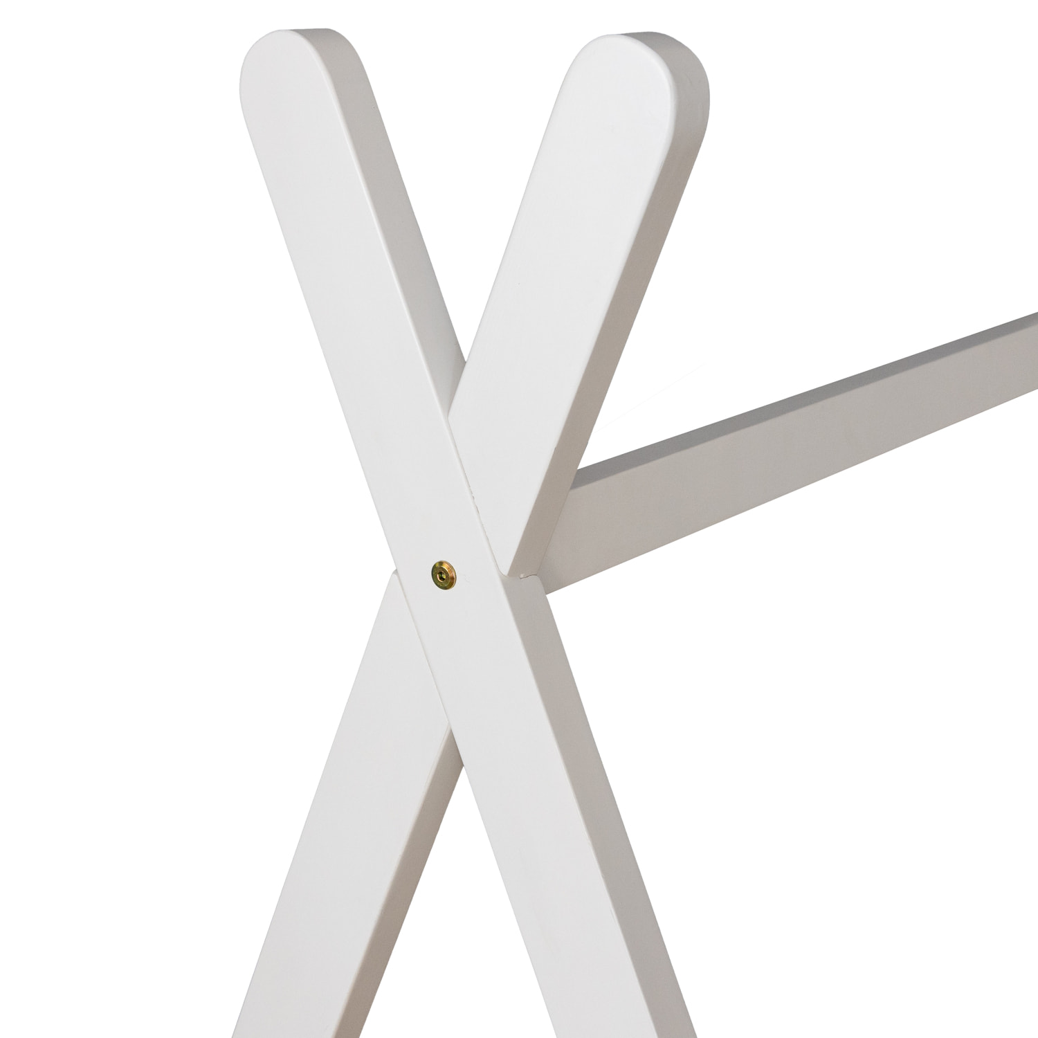 Lit tipi pour enfant 190x90cm blanc VALENTIN