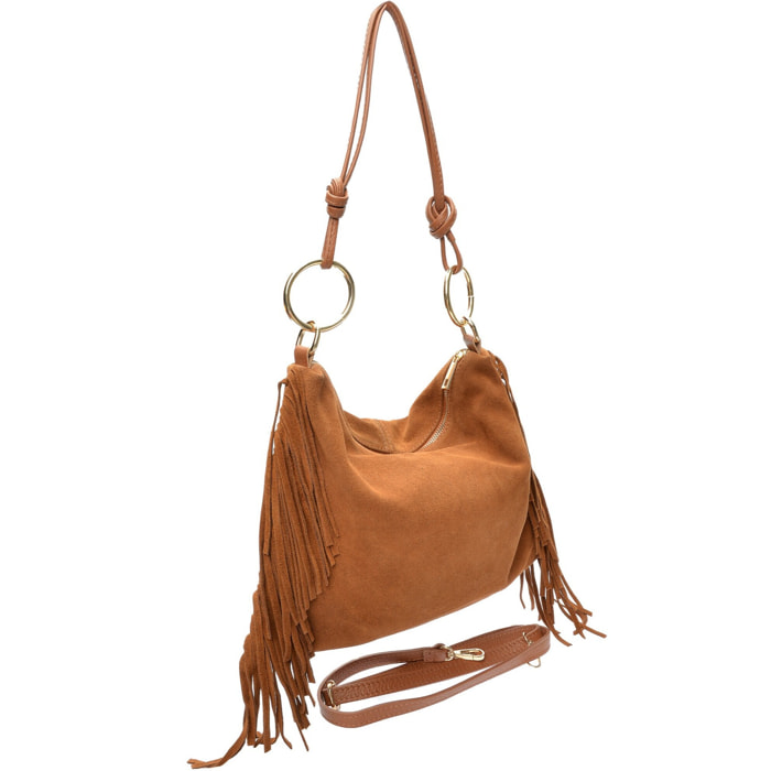 Borsa a tracolla Isabella Rhea Cammello