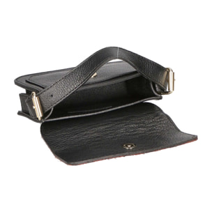 Borsa a mano da donna - Modello Aleide - Vera pelle - 18.0 x 11.0 x 6.5 cm
