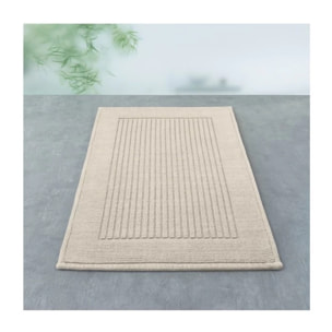 Tapis de bain Coton MILU 50x80cm Beige Spirella