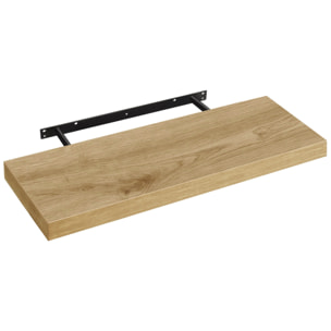 Mensola da parete Artisan 60cm in Rovere e Metallo