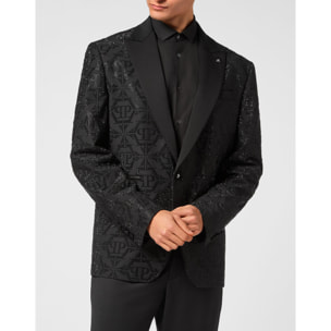 PHILIPP PLEIN Blazer de un botón Slim Fit HEXAGON