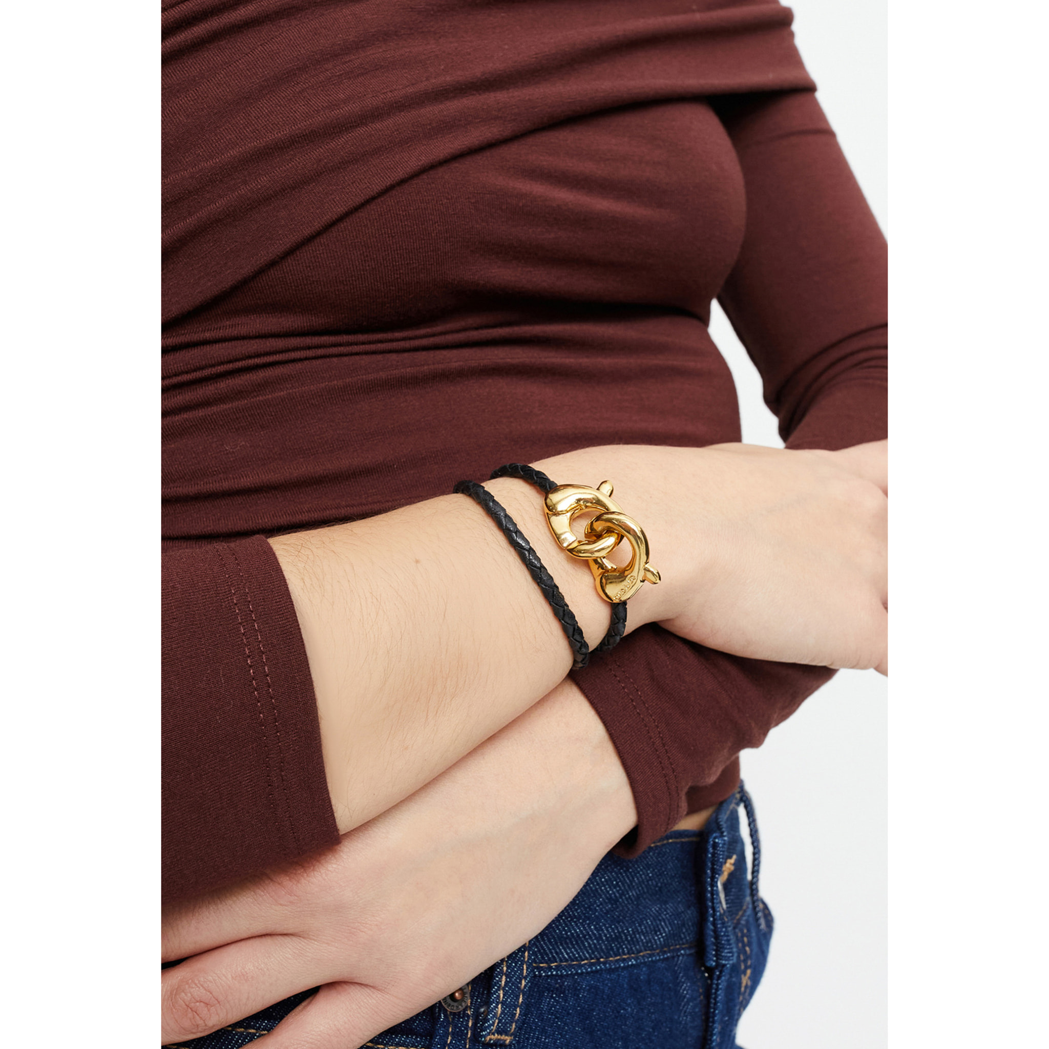 Pulsera SER INSEPARABLE NEGRO L