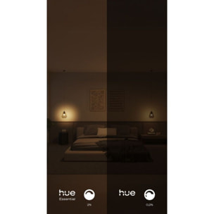Ampoule LED connectée PHILIPS HUE Essential E27 White&Color Ambiance