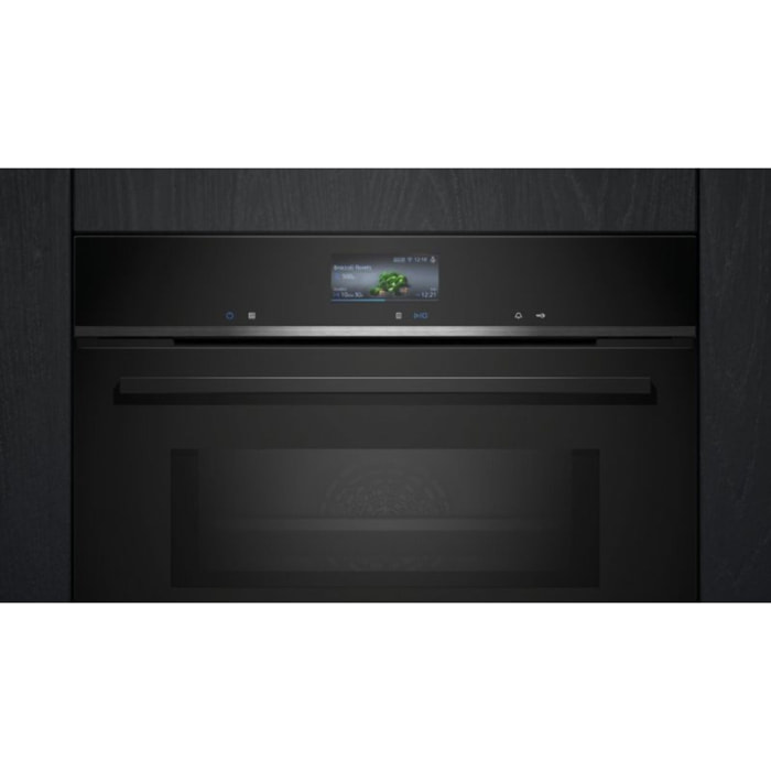 Micro ondes combiné encastrable SIEMENS CM776G1B1  Série iQ700 VarioSpeed