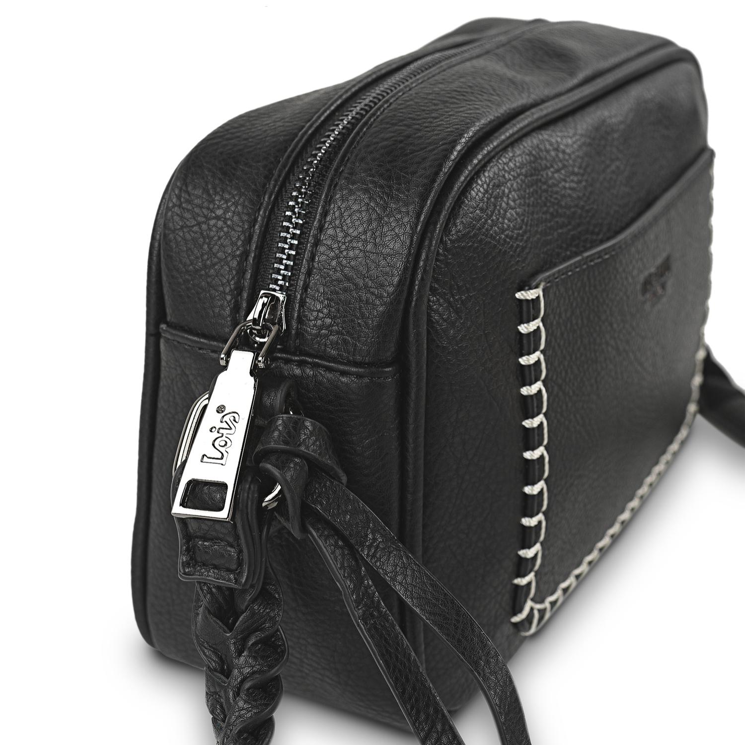 Bolso Bandolera Mujer Sint/Pu Lois Lindsey Negro