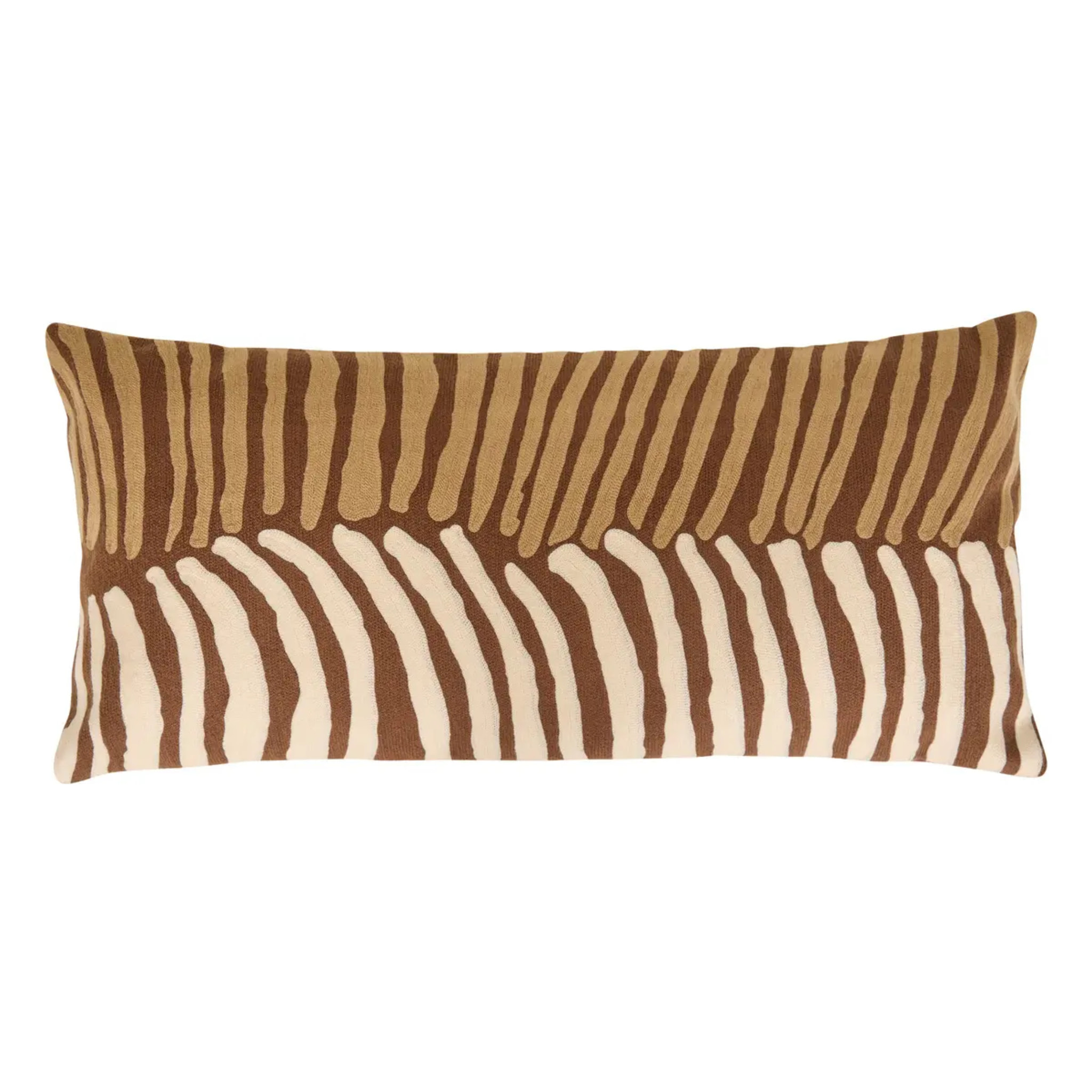 Coussin Hary marron 75x35cm