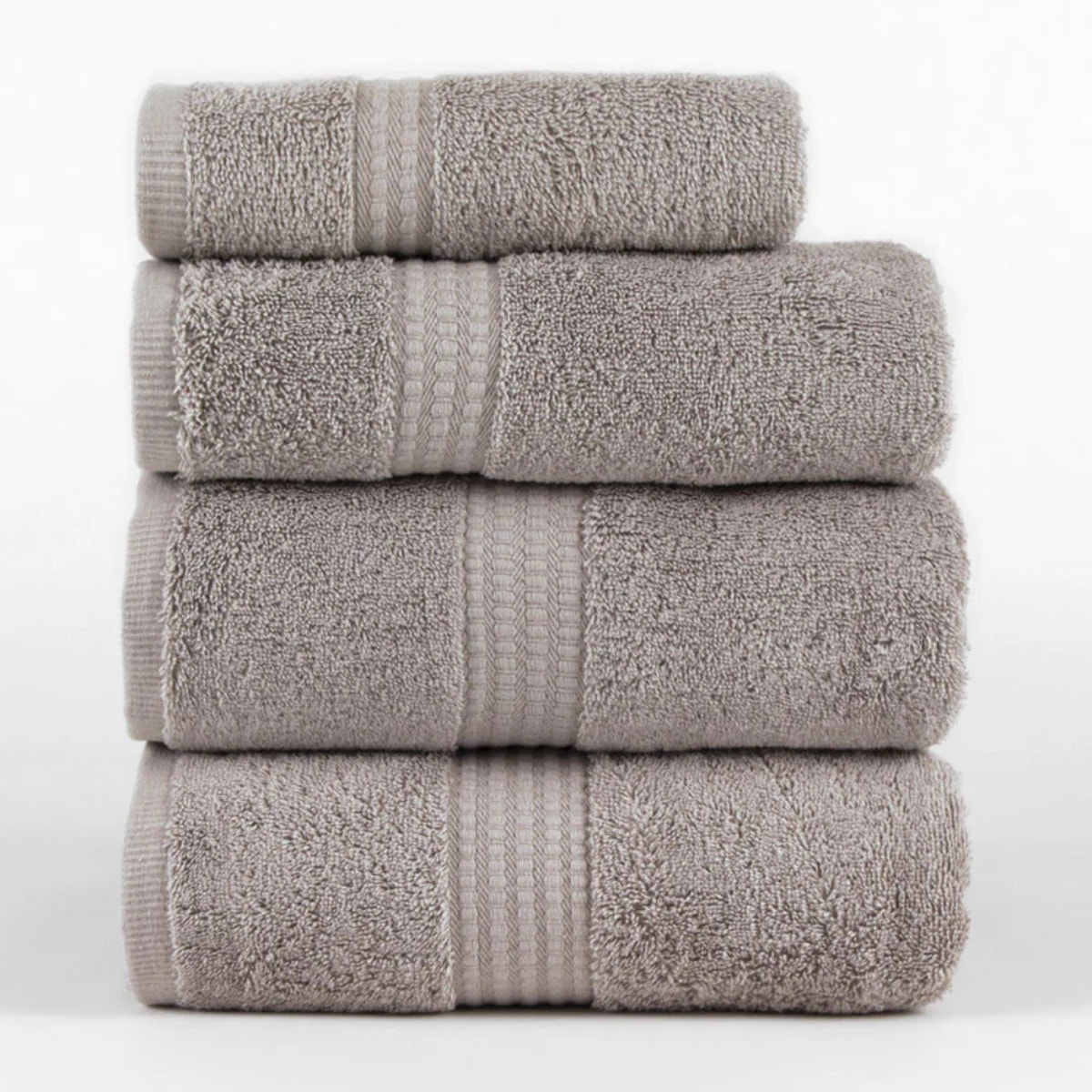 Toalla de baño 700gr gris perla
