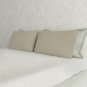 COPPIA FEDERE MAX COLOR, 100% Cotone, Made in Italy - TORTORA