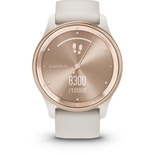 Montre santé GARMIN Vivomove Trend silicone blanc