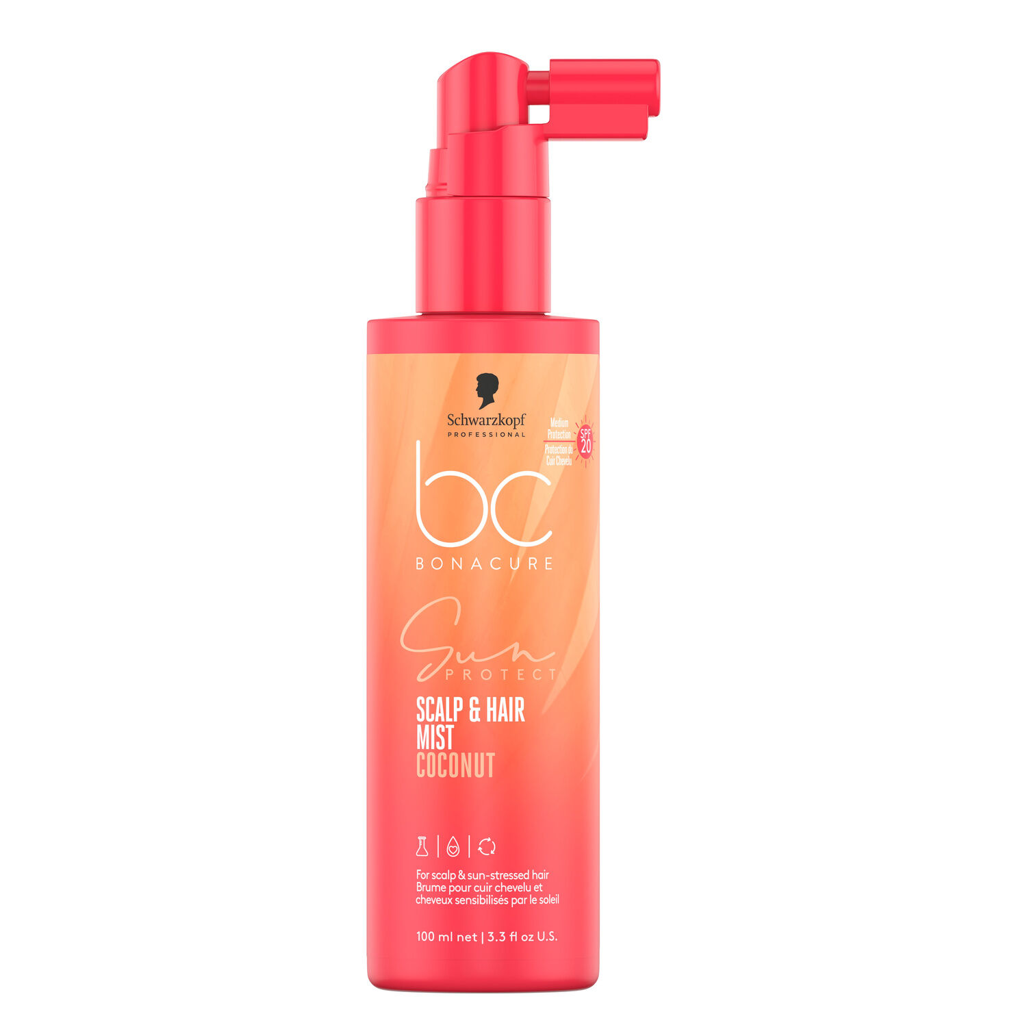 Bc Sun Protect SPF 20 - Brume Protectrice Cheveux et Cuir Chevelu 100ml