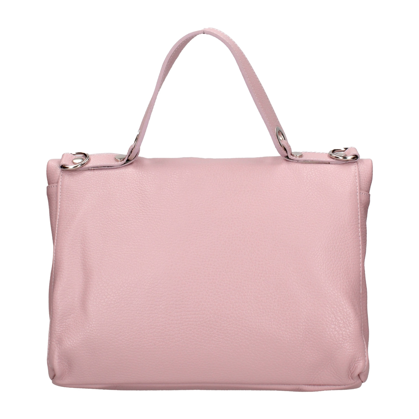 Borsa a spalla convertibile in zaino da donna In Vera pelle Made in Italy 34x21x12 cm