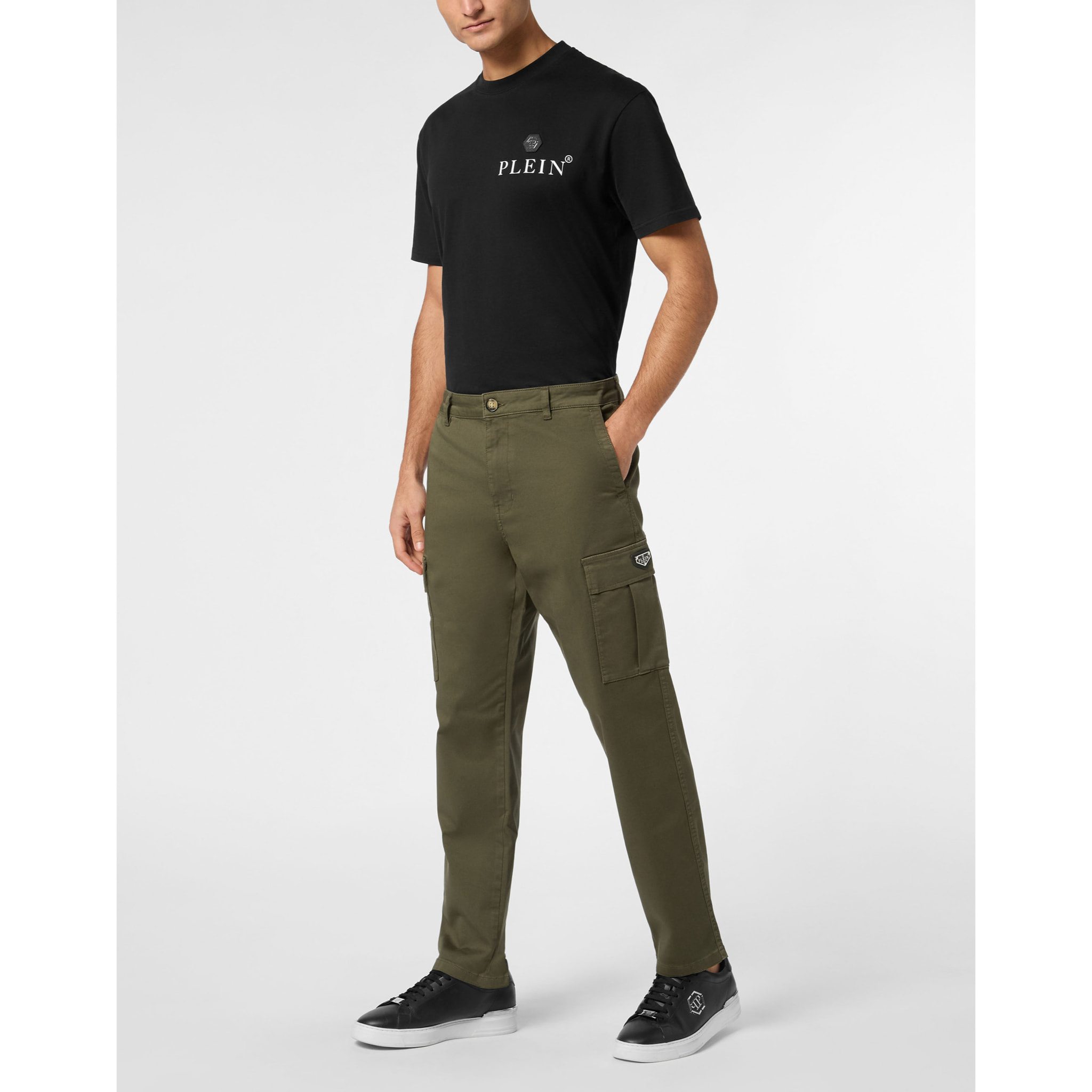 PHILIPP PLEIN Pantaloni dal taglio cargo