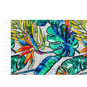 Telo Mare Fouta Modello Bali Con Frange