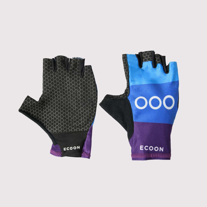 Guantes de ciclismo ECOON modelo Briancon en color Azul