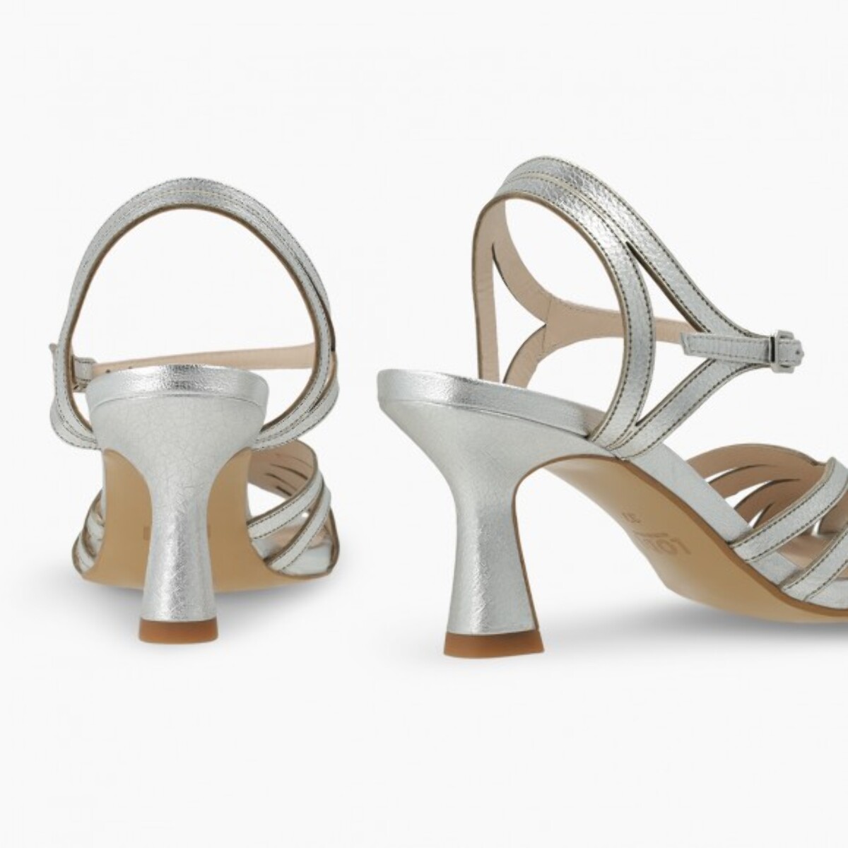 SANDALIAS PLATEADAS LUKEN