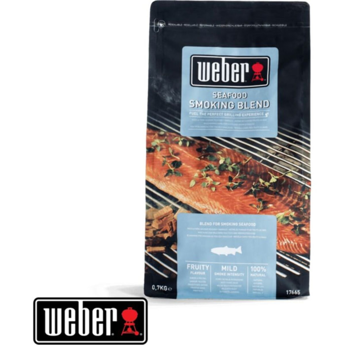 Bois de fumage WEBER de bois de fumage spécial Poisson 700grs