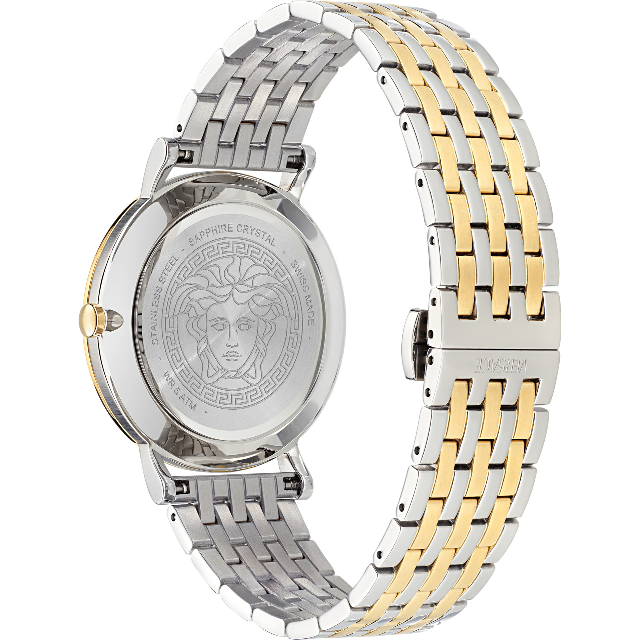 Versace Reloj Analógico De Cuarzo Versace Greca Slim (Wc-8Q)