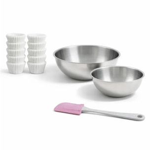 Set de 243 ustensiles de pâtisserie moules à gâteaux bol et spatule Zenker Smart Pastry