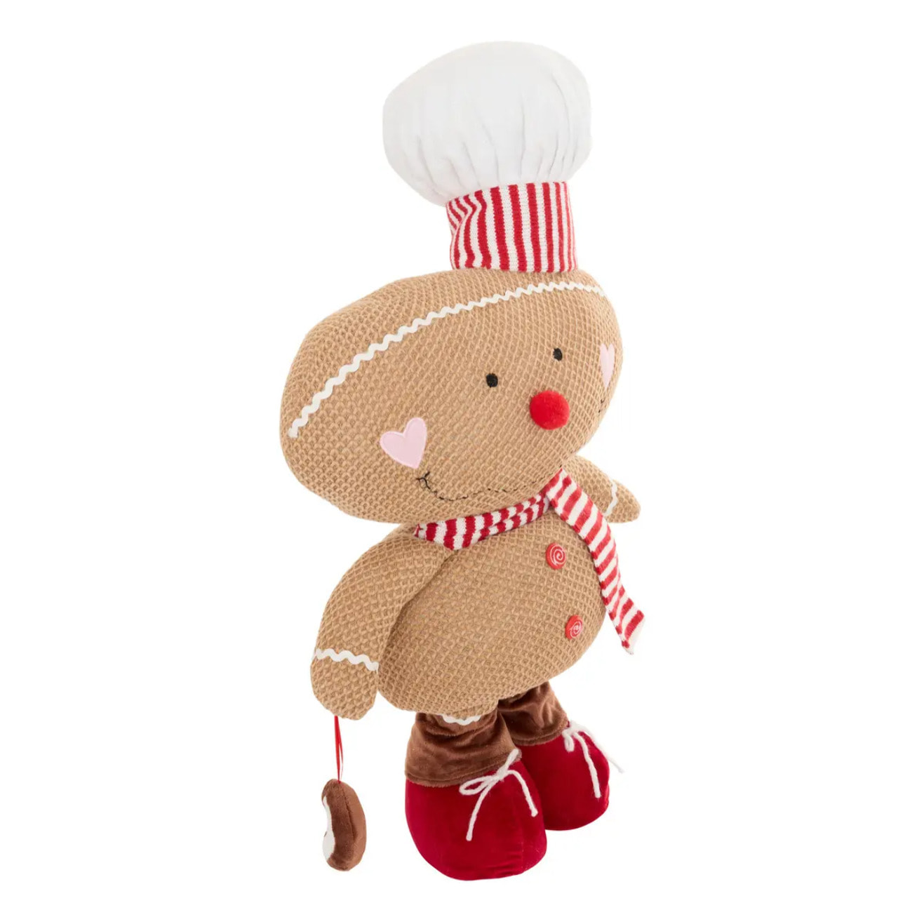 Bonhomme de Noël en pain d'épices Pimi télescopique H. 76 cm