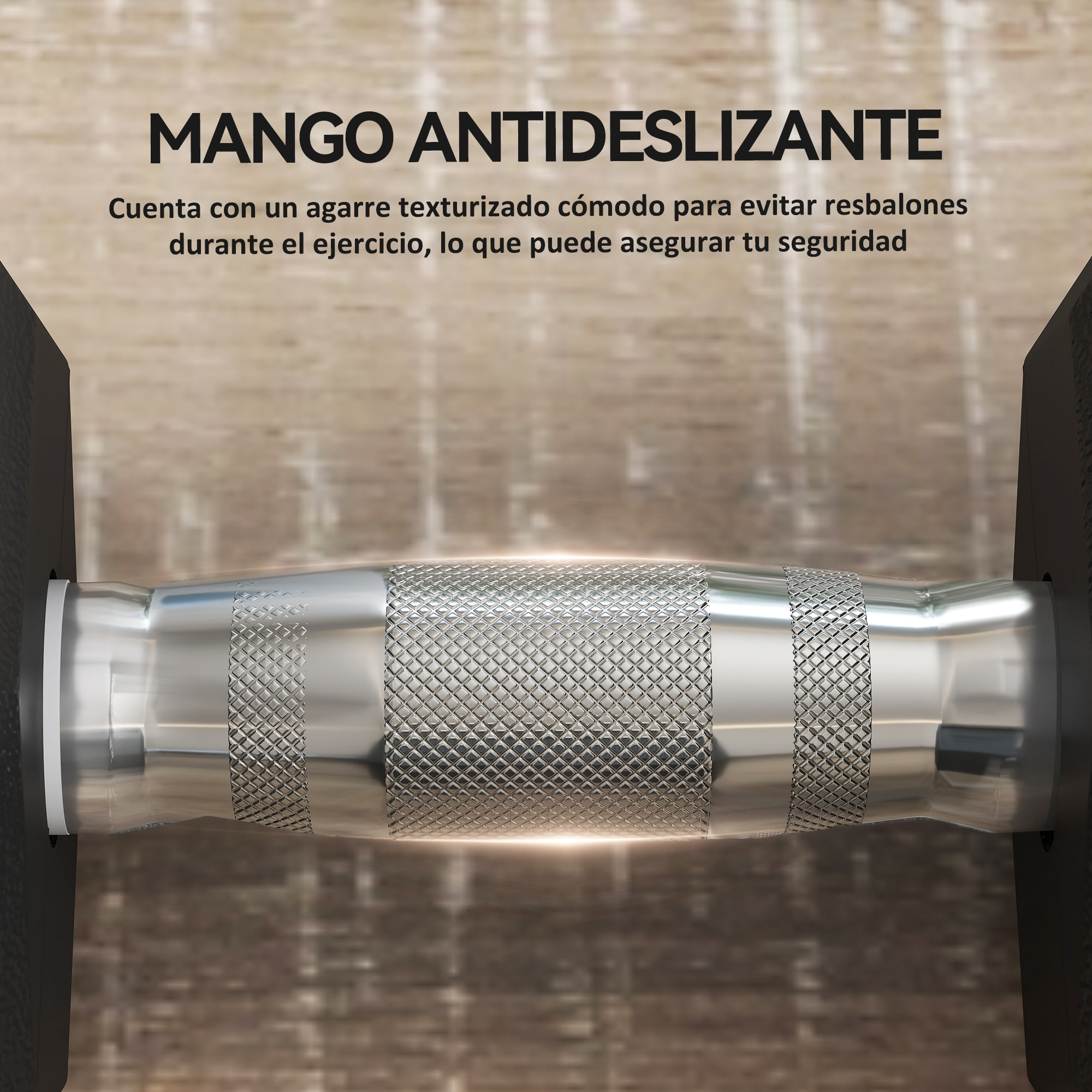 Juego de Mancuernas Hexagonales, 2 x 12,5 kg, de Hierro Fundido, Recubiertas de Goma, Juego de Pesas con Barras de Conexión para Entrenamiento en Casa, Gimnasio y Oficina, Negro y Plata