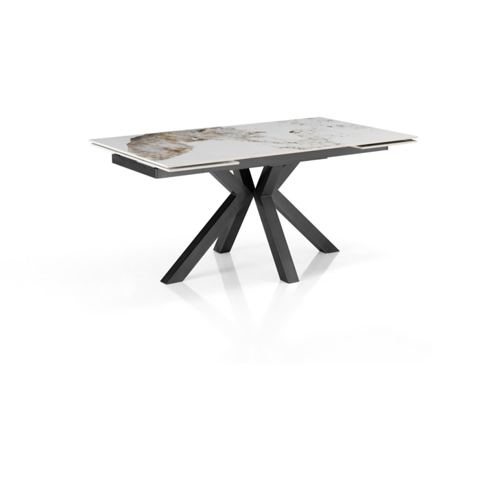 Oresteluchetta Tavolo allungabile DILLER ONICE GREY