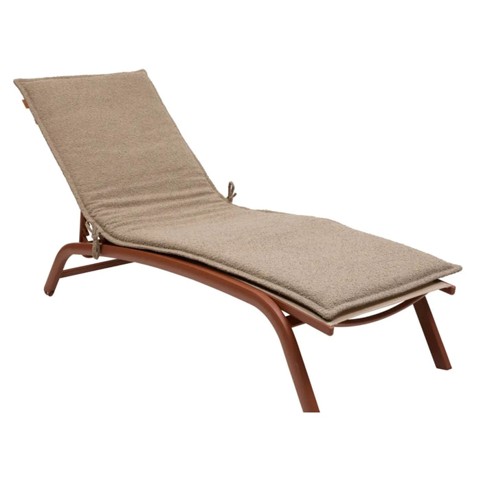 Coussin de transat Solfia café