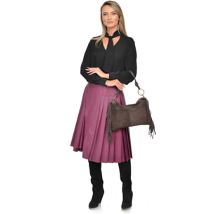 Borsa a tracolla Isabella Rhea Marrone