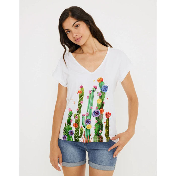 Camiseta Manga Corta Blanco - Peyotec