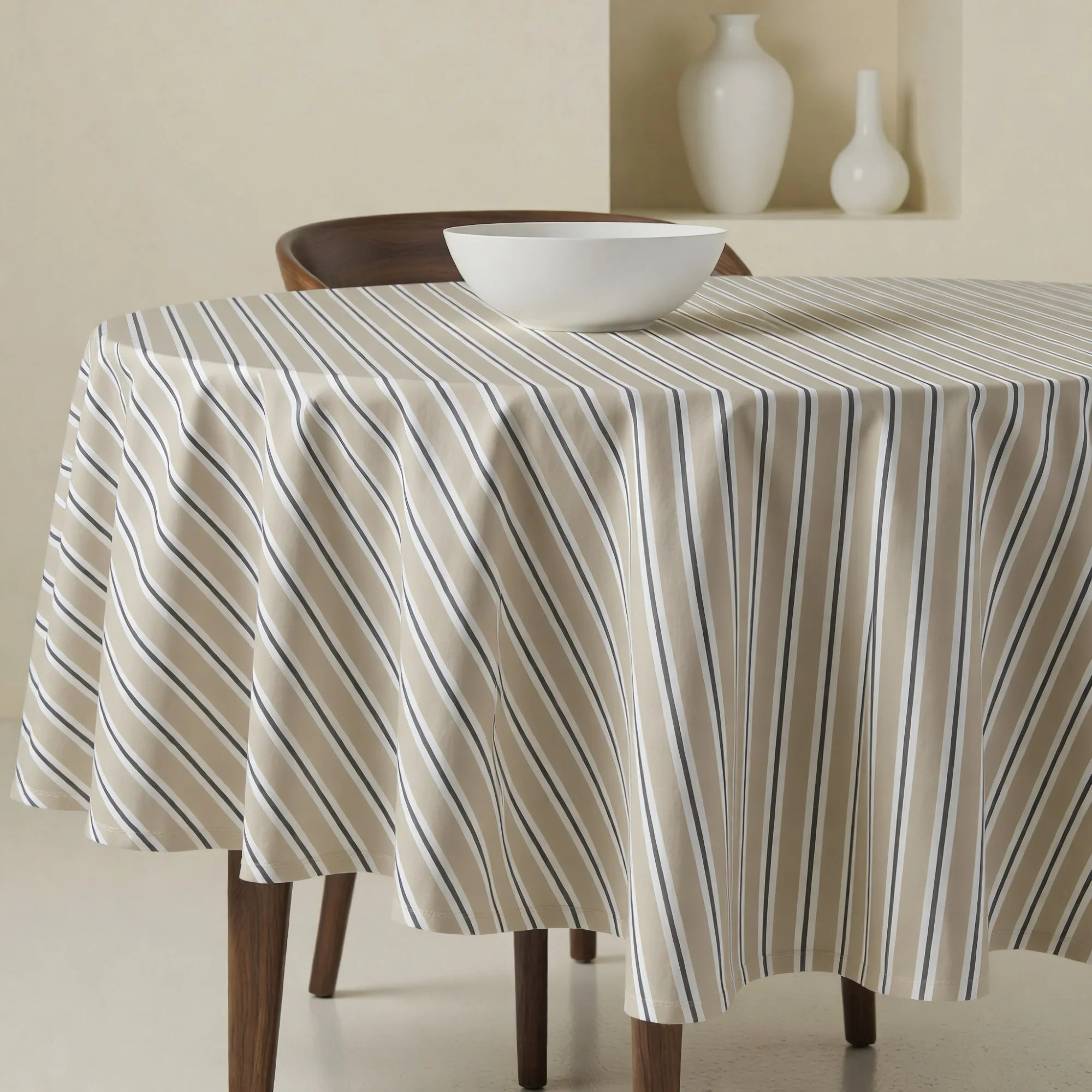 Nappe ronde anti-taches Joel