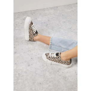 Zapatillas Mujer Casual One Way Low Leopard Edition D.Franklin