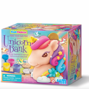Dipingi il tuo Salvadanaio Unicorno Glitter