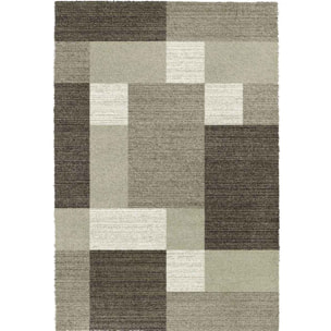 Tappeto Moderno Disegno Geometrico Salotto Beige