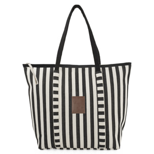 Bolso De Playa Lois Sechelt Negro