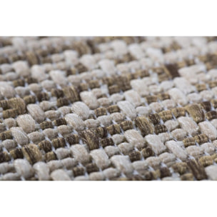 Tapis salon et chambre tissé motif simple RONI