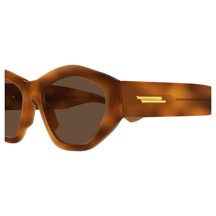 Gafas de Sol Bottega Veneta BV1408S-002 de Acetato Mujer 53 mm