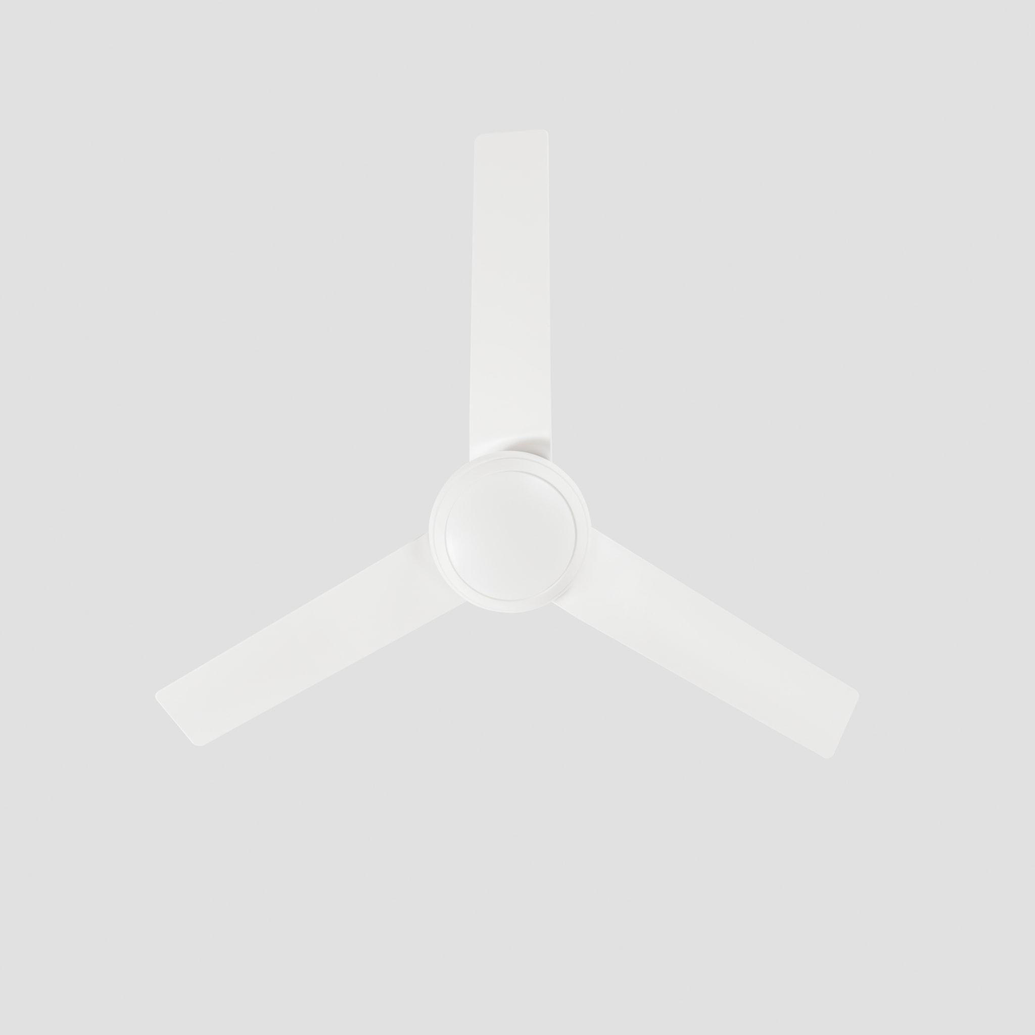 Forlight - Ventilador SFERA Acero, PMMA Blanco, OPAL