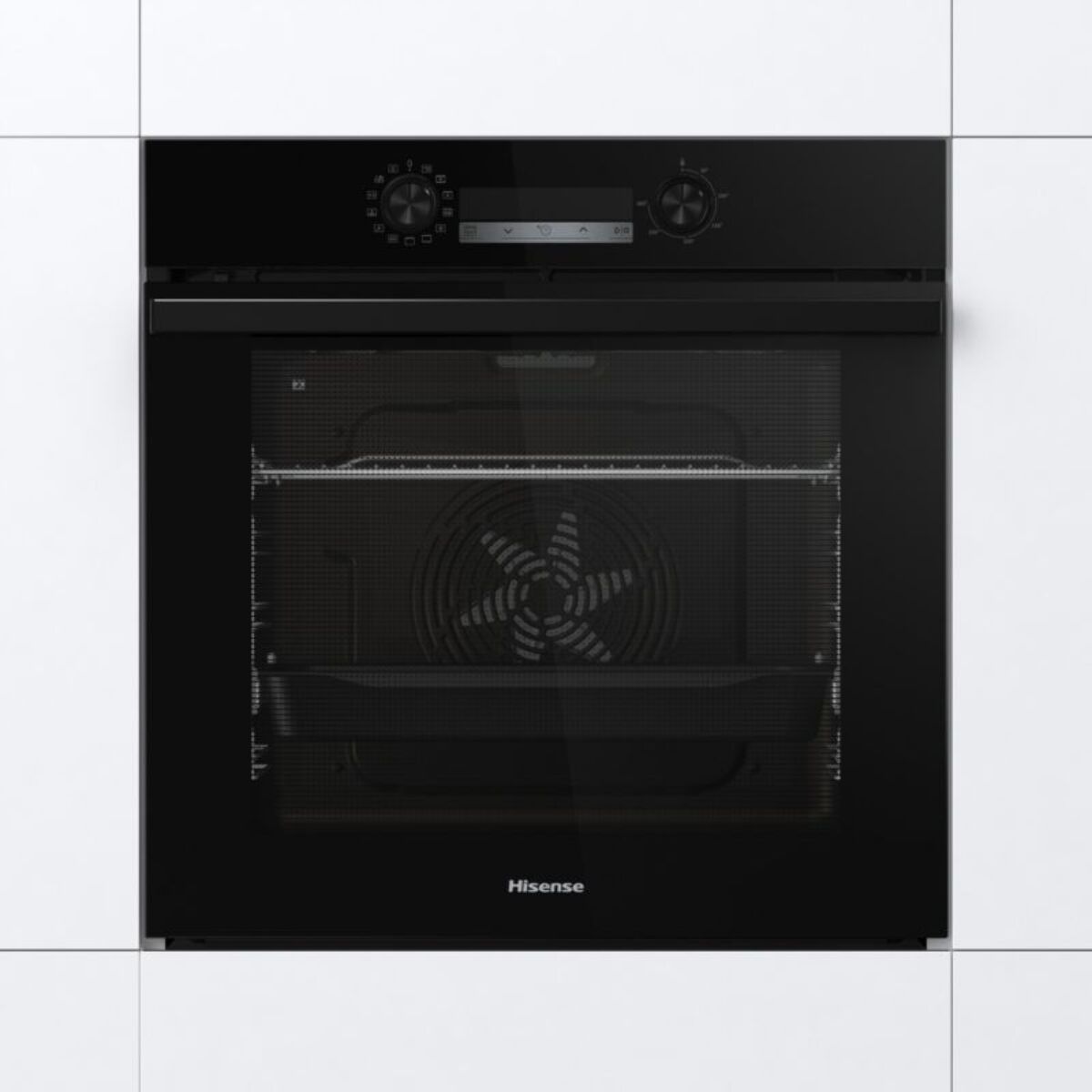 Four encastrable HISENSE BI64213SEPBG - Pyrolyse, Ajout Vapeur, Cavité Voûte EvenBake, 77L