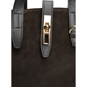 Borsa a mano Isabella Rhea Marrone