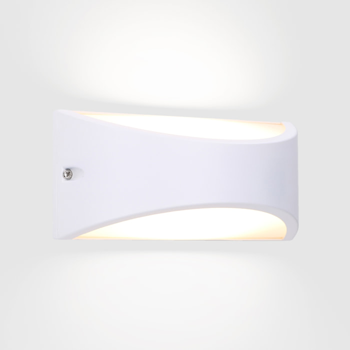 Forlight Aplique Ip54 Kapa Led 8,7W 3000K Blanco 444Lm