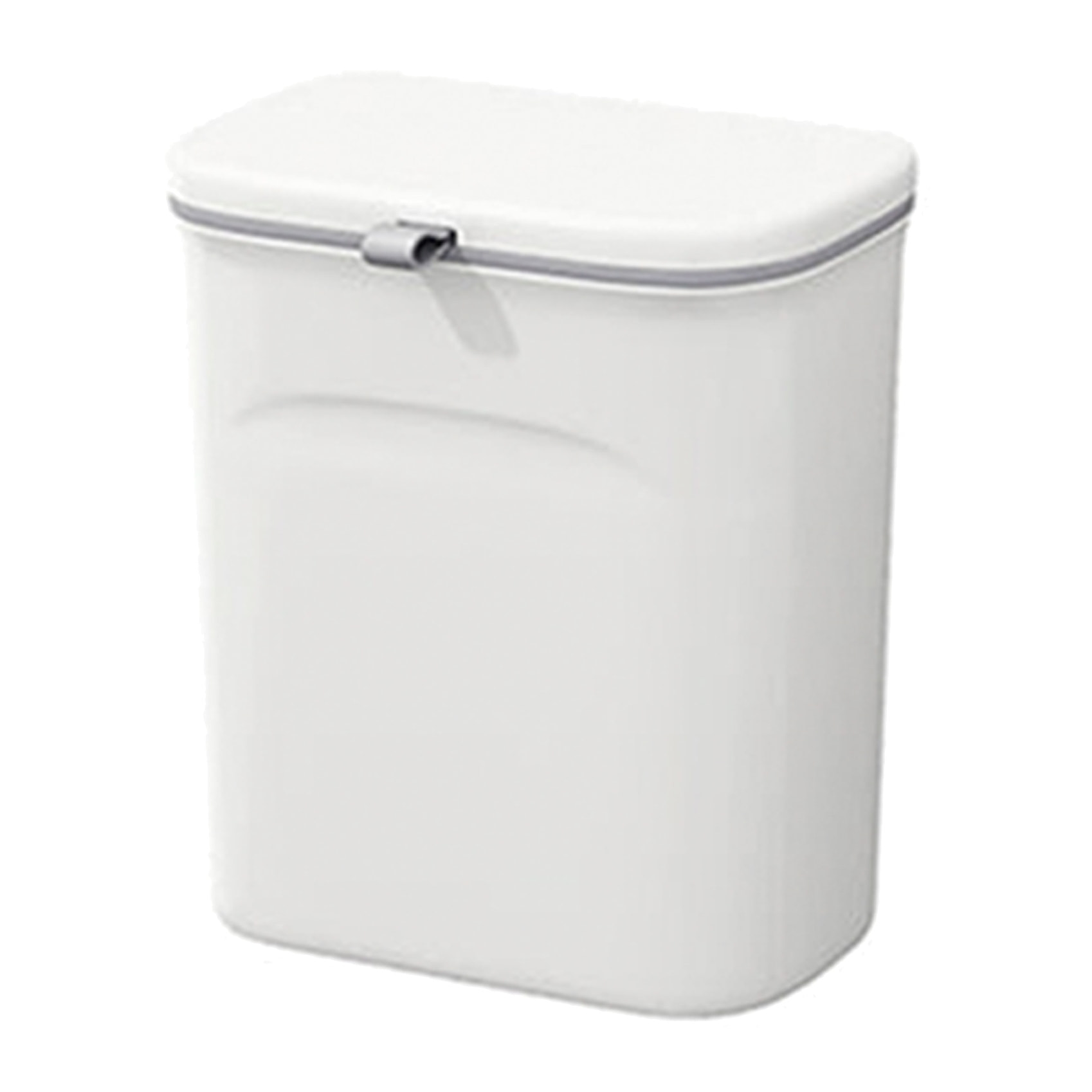 Multifuncional papelera de cocina montada en la pared 12 l
