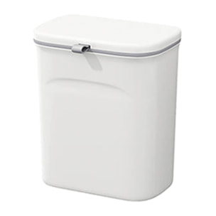 Multifuncional papelera de cocina montada en la pared 12 l