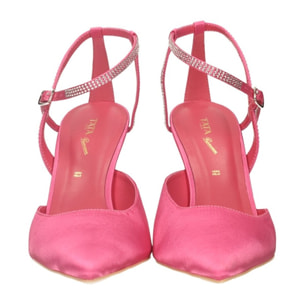 Décolleté sling back Donna Tata Italia Rosa