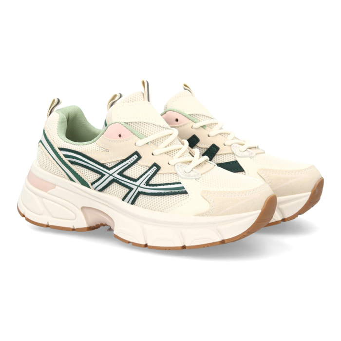 Zapatillas deportivas mujer cómodas con plataforma y suela ligera