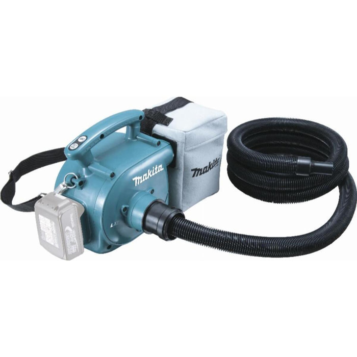 Aspirateur 18 V Li-Ion 52 mbar MAKITA - Sans batterie, ni chargeur - DVC350Z