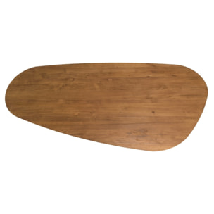SIXTINE - Table à manger 260x120cm en bois de teck recyclé