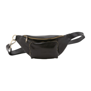 Marsupio da uomo in vera pelle - Modello False - 100% pelle - 30.0 x 15.0 x 8.5 cm