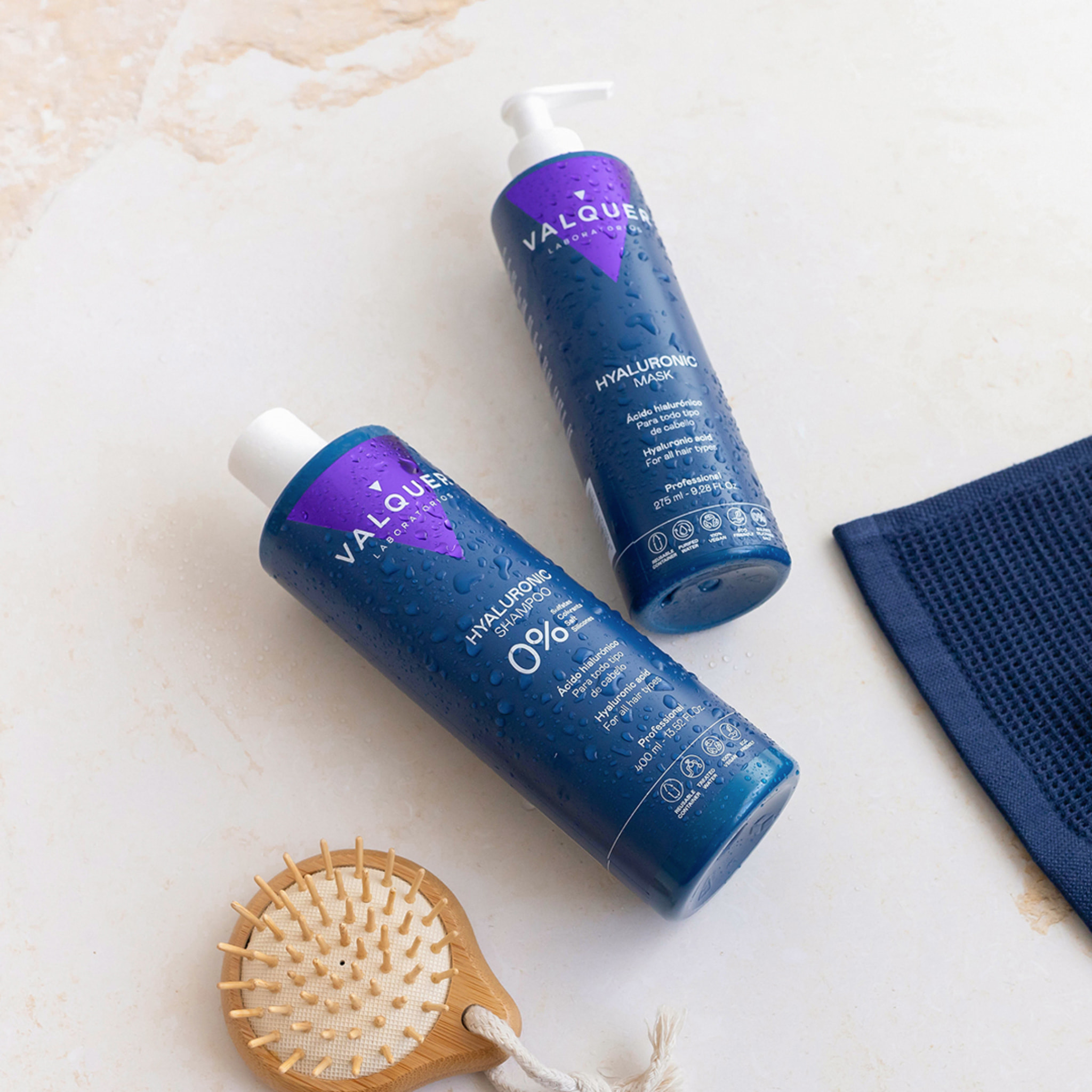 Valquer Champú ácido hialurónico. Todo tipo de cabellos - 400 ml